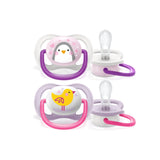 Ultra Air Animals Soother For Girls 0-6M