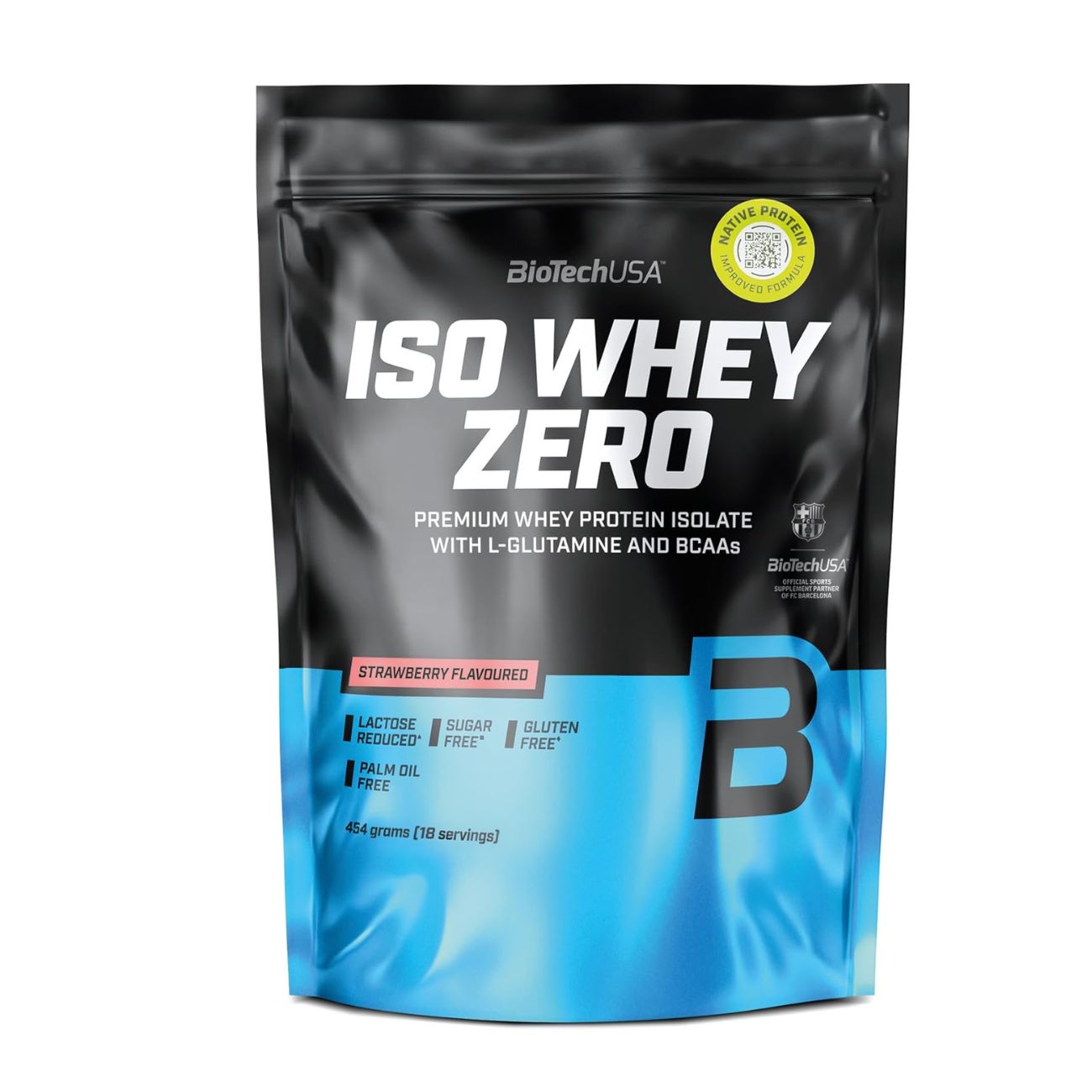 Iso Whey Zero Strawberry 454 Gr