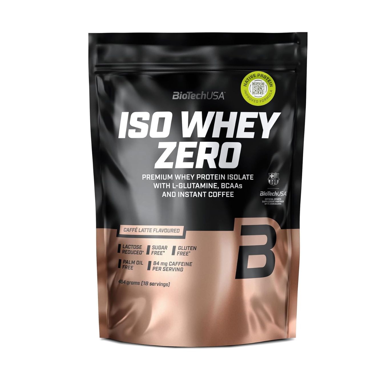 Iso Whey Zero Caffé Latte 454 Gr
