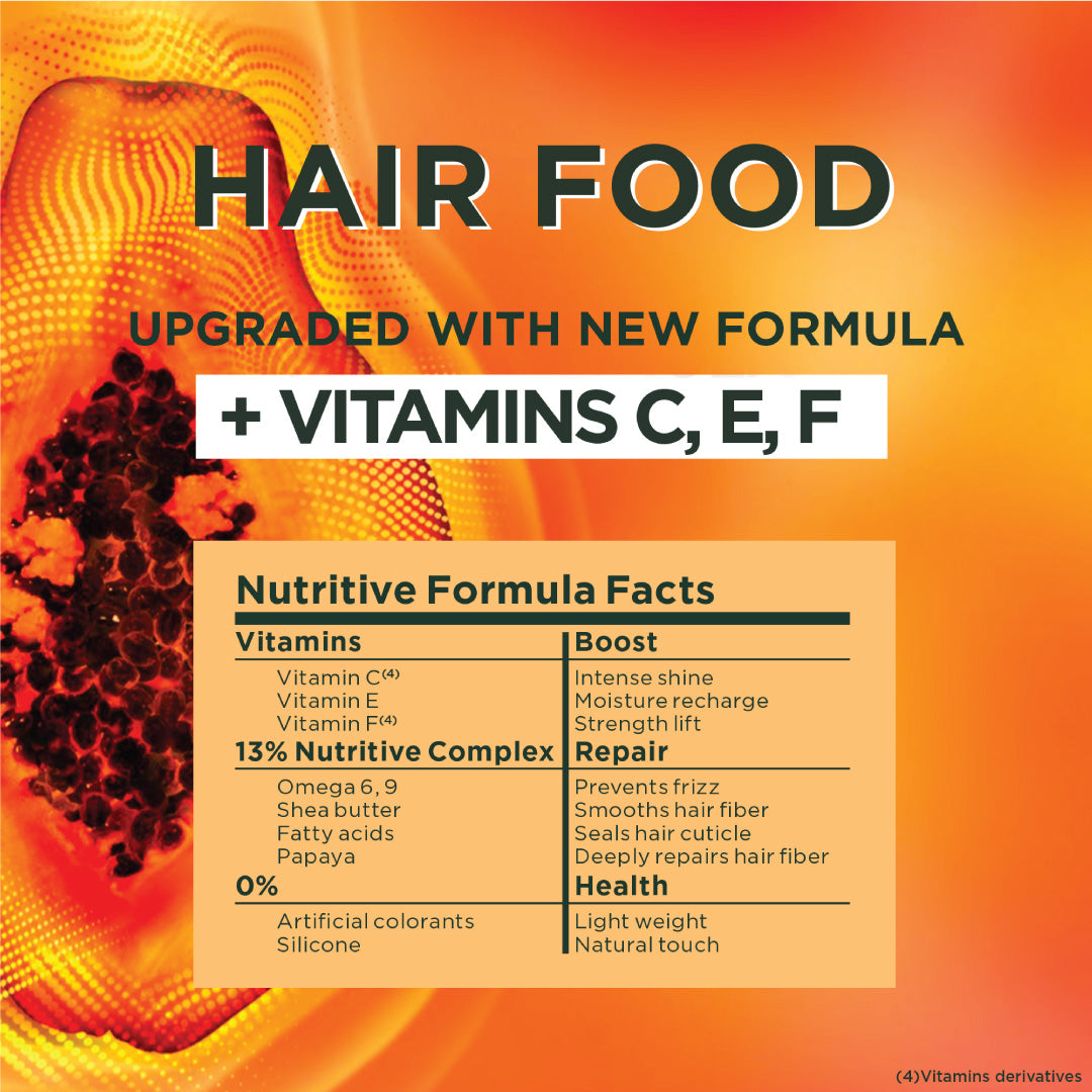 Garnier Ultra Doux Vegan Hair Food Papaya and Amla 3-in-1 Treatment Mask