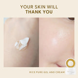 Rice Pure Gel and Cream