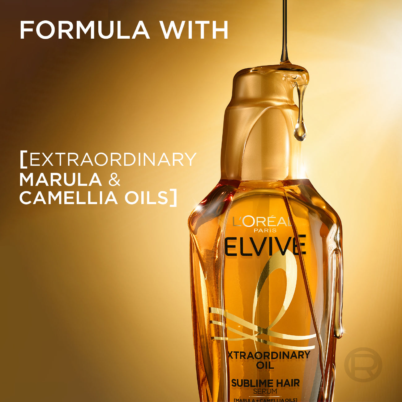 L’Oréal Paris Elvive Extraordinary Hair Oil Treatment, Non-Sticky Serum For Dry Hair