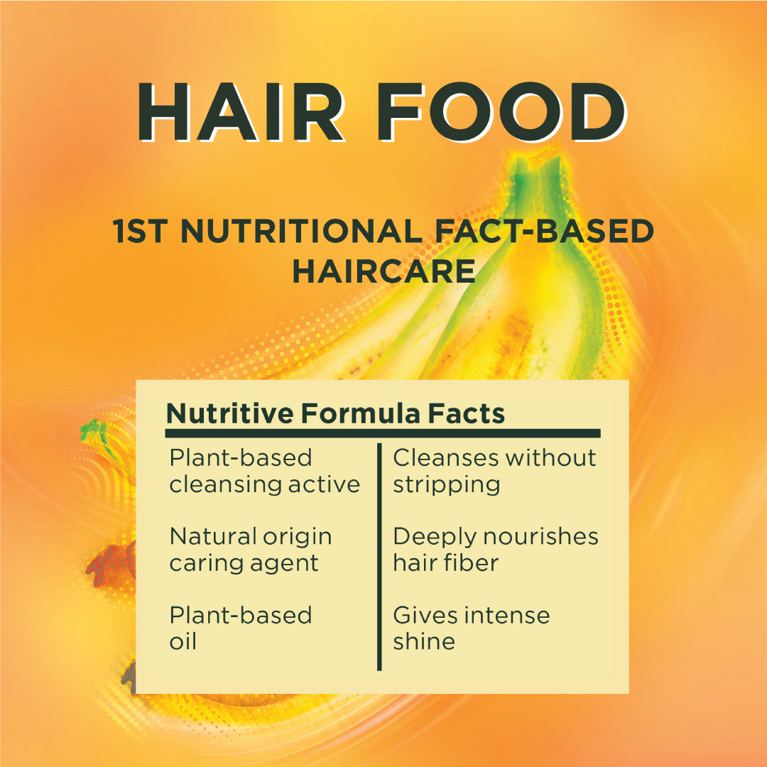 Garnier Ultra Doux Vegan Hair Food Banana and Shea Butter Nourishing Shampoo for Dry Hair