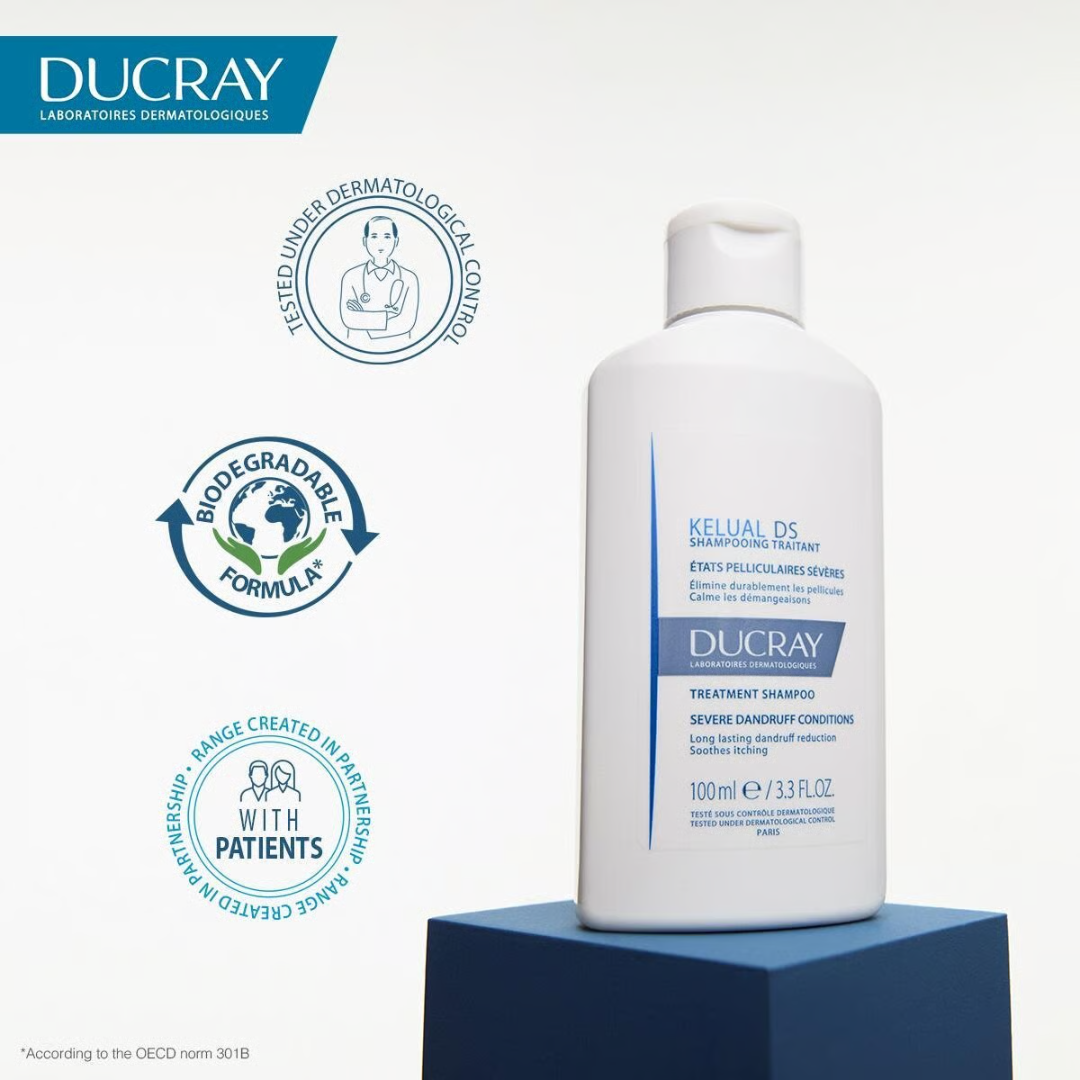Kelual DS Persistent Loose Dandruff Shampoo Trio Pack