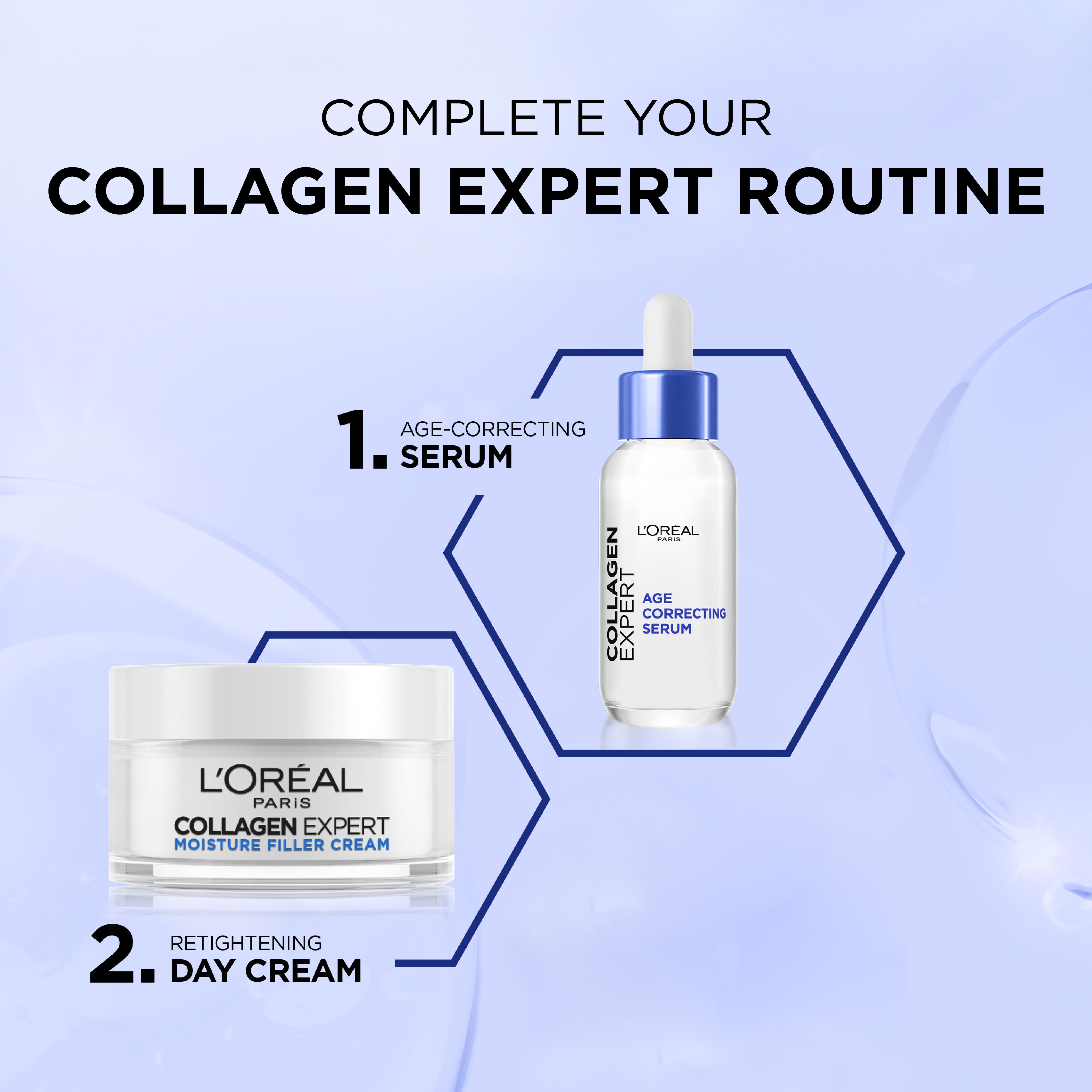 L’Oréal Paris Collagen Expert Age-Correcting Serum with Glycerin & Collagen Peptide Fractions