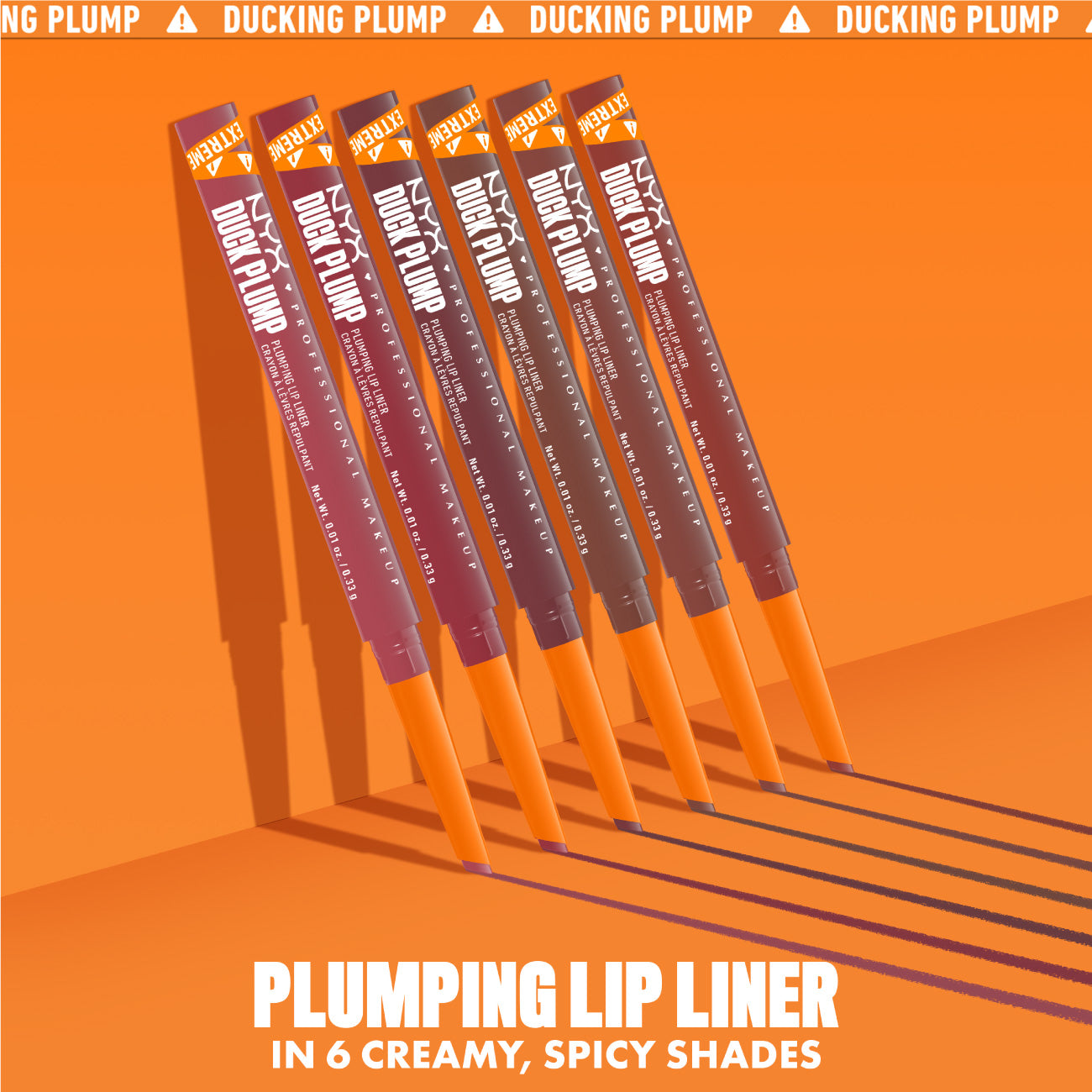 Duck Plump Plumping Lip Liner Up To 10 HR Wear, Matte Finish