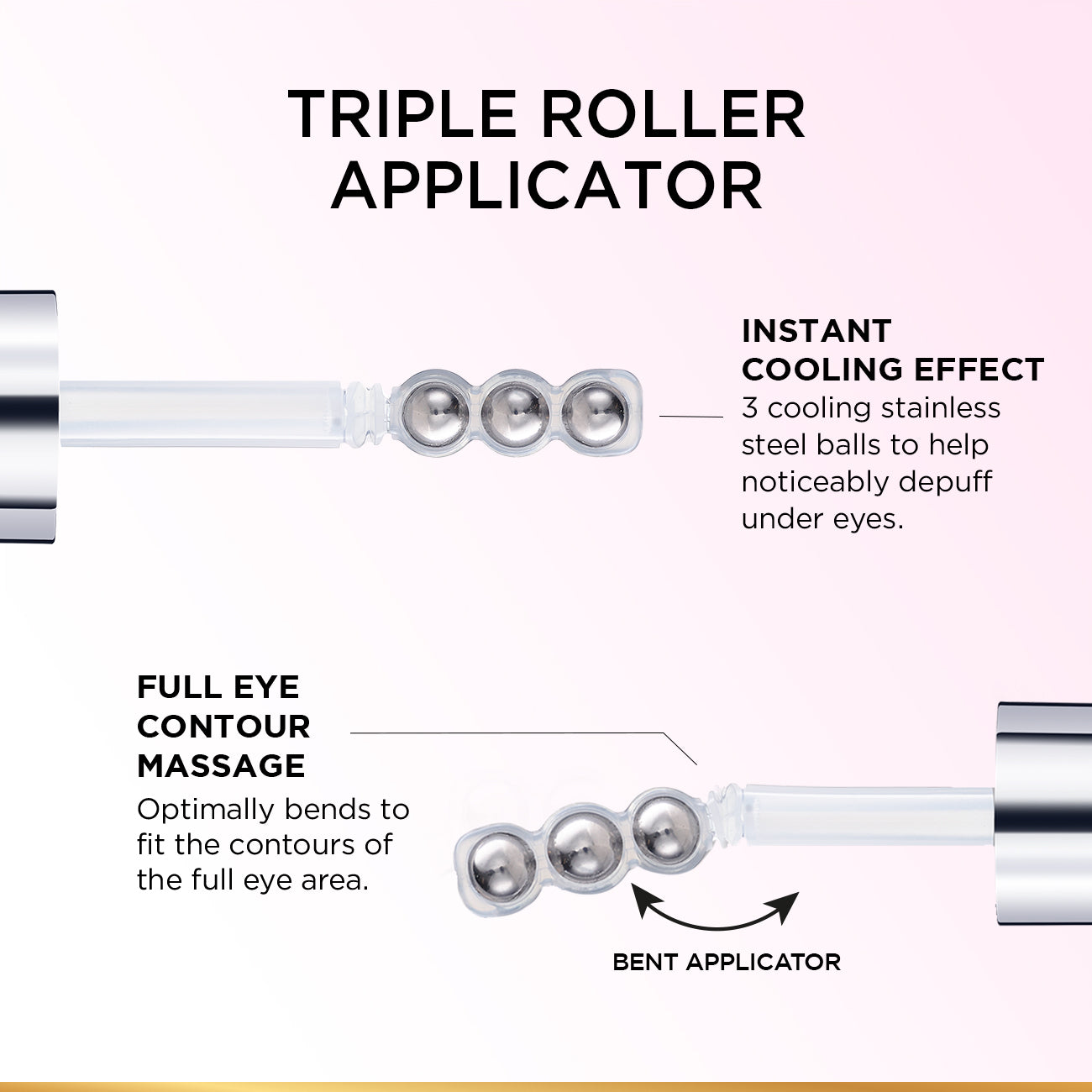 Glycolic Bright Eye Serum, with 3% (Glycolic Acid  + Vitamin CG + Niacinamide], for Dark Circles and Under Eyes Brightening, 20ml