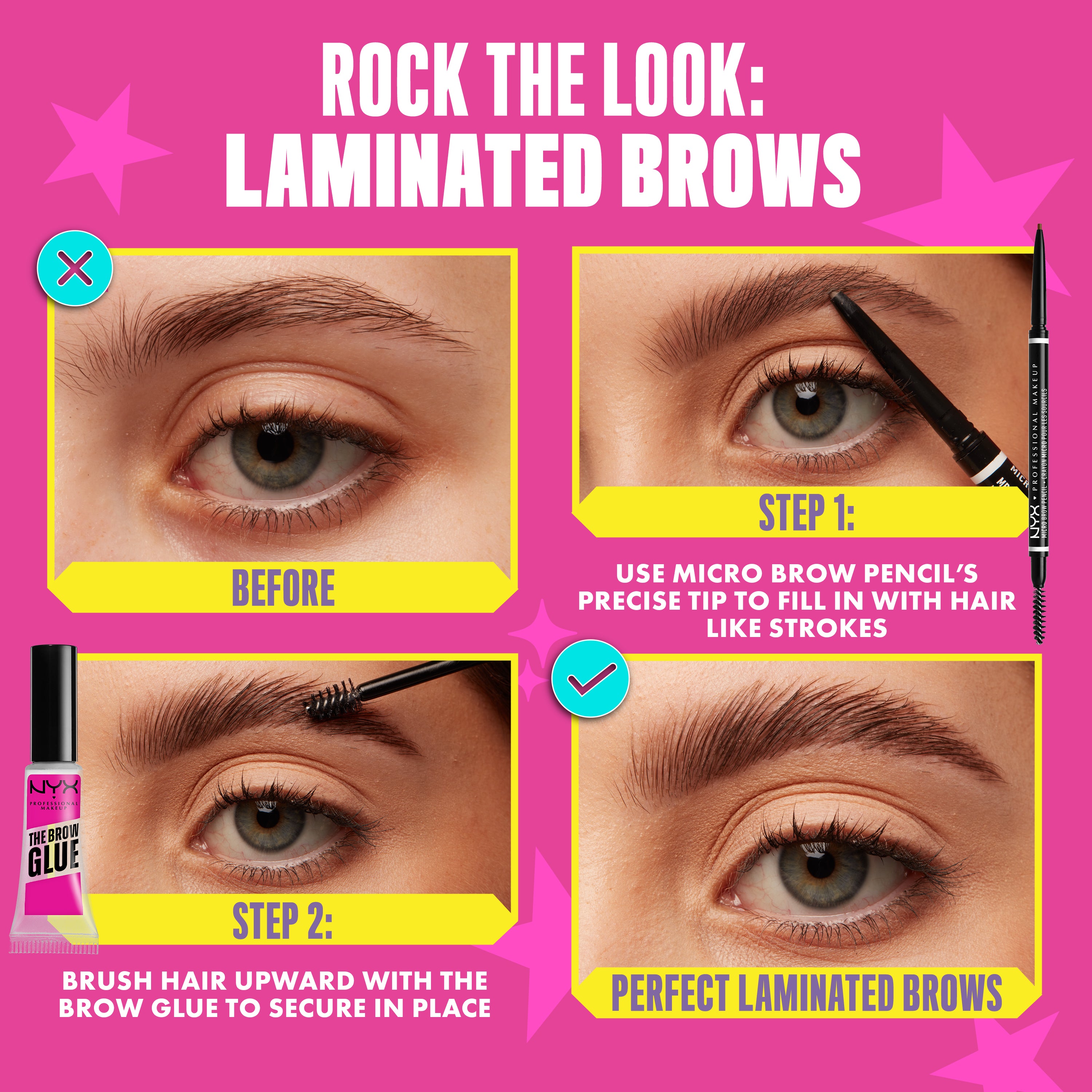 Micro Brow Pencil, Ultra-Fine, Dual-Ended, Precise Eyebrow Pencil with Retractable Tip and Spoolie Brush