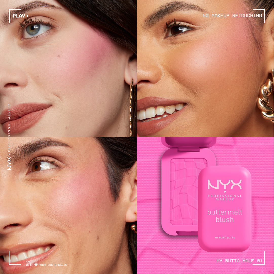 Buttermelt Blush, Powder Blush, up to 12 H Wear