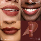 Smushy Matte Lip Balm, Soft Diffused Color, Matte Finish
