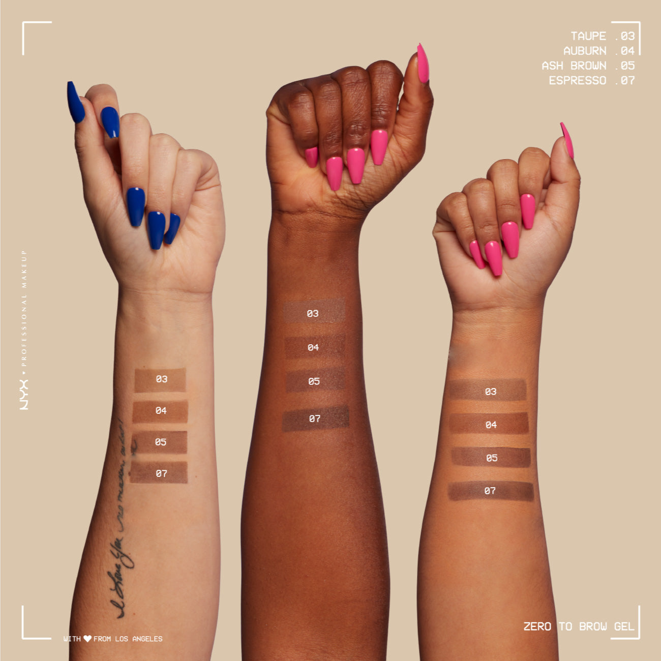 Zero to Brow Longwear Brow Gel, Transfer-resistant, fade-resistant, and smudge-resistant (Vegan)