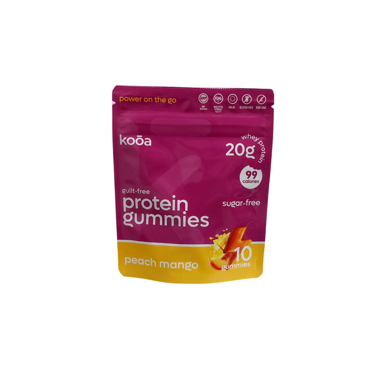 Protein Gummies Berries 20 Gr Peach Mango