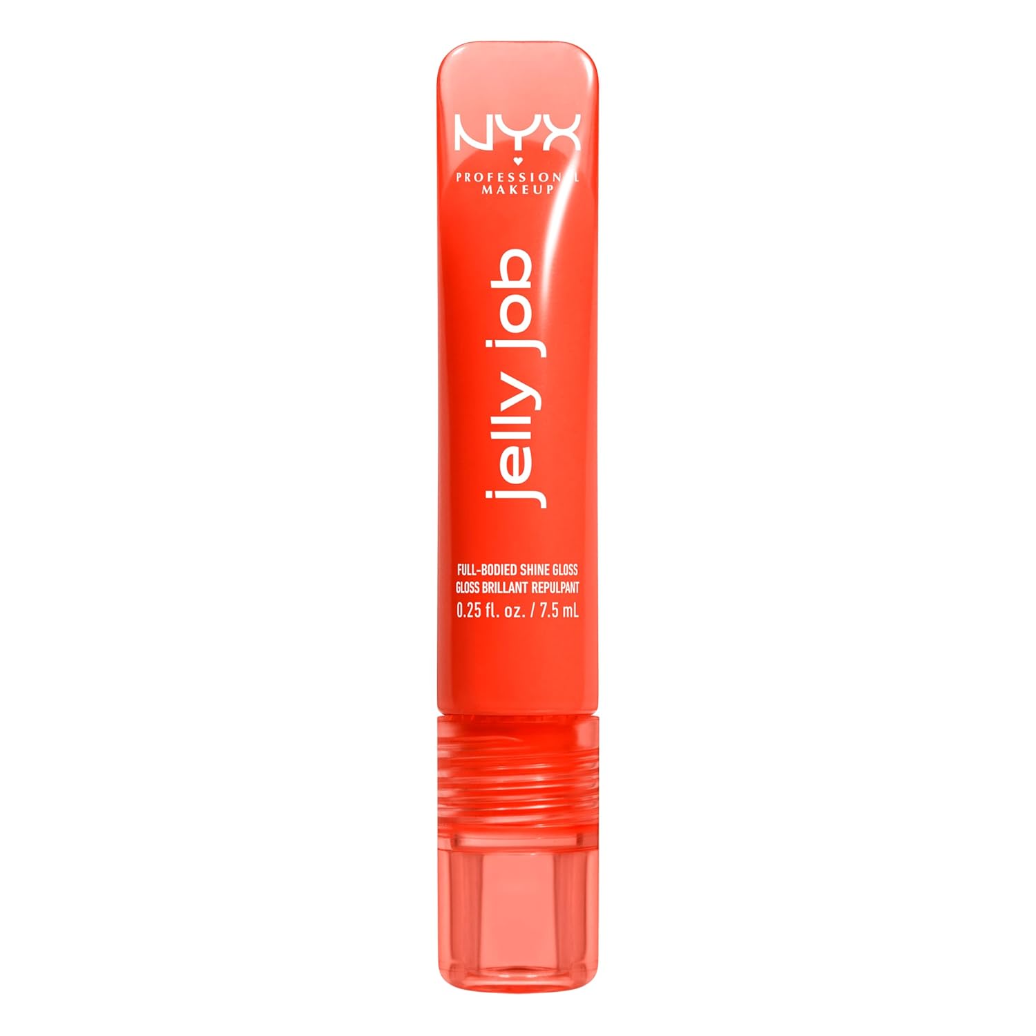 Jelly Job Lip Gloss, Lip Tint Gloss with Full-Bodied, Smoothing, and Hyper-Glossy Shine
