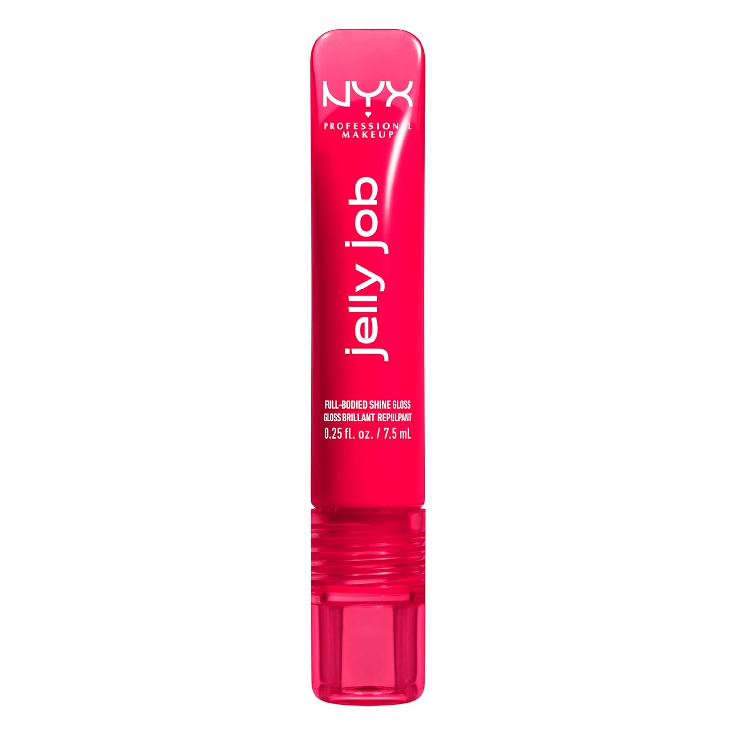 Jelly Job Lip Gloss, Lip Tint Gloss with Full-Bodied, Smoothing, and Hyper-Glossy Shine