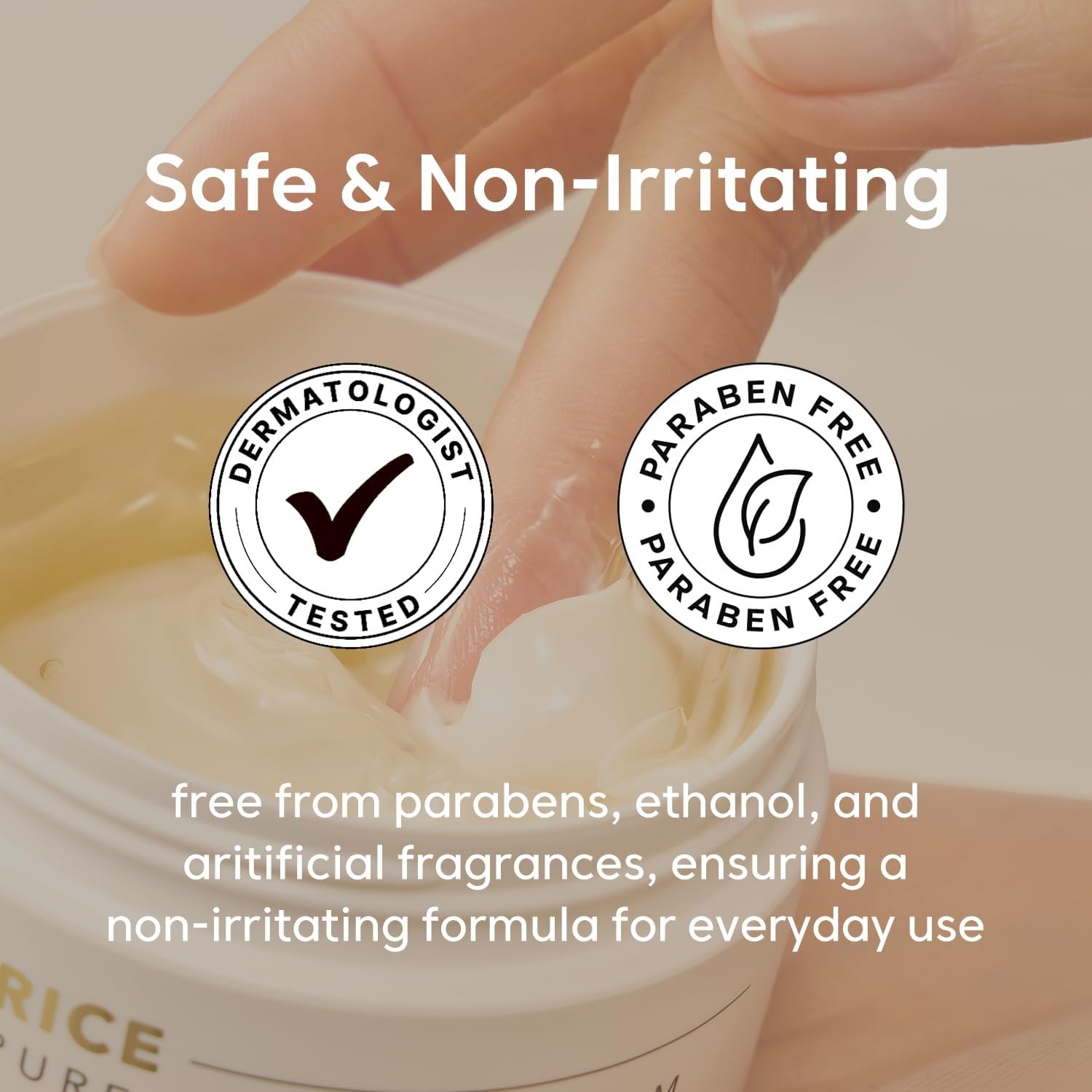 Rice Pure Gel and Cream