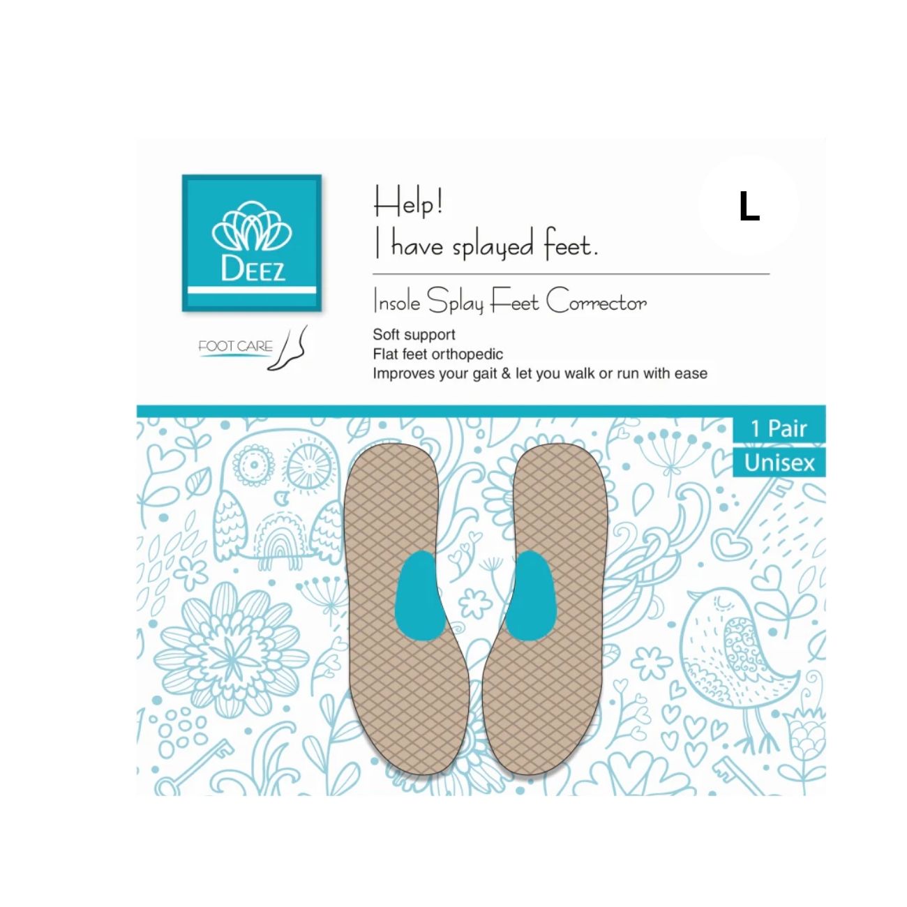 Splay Feet Corrector Insole