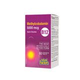 Natural Factors Vitamin B12 5000Mcg