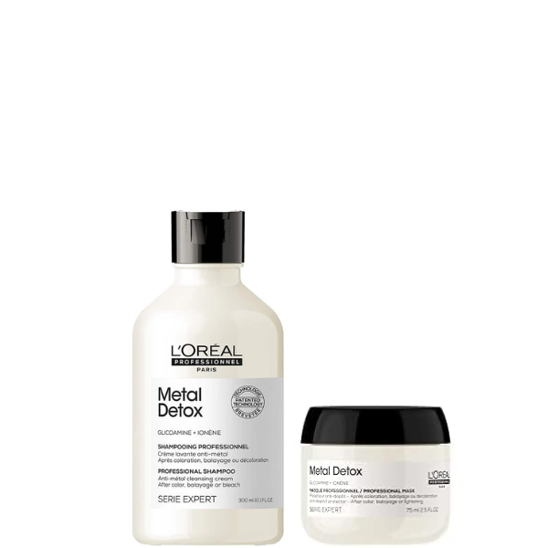 Metal Detox Shampoo And Travel Size Mask Copack