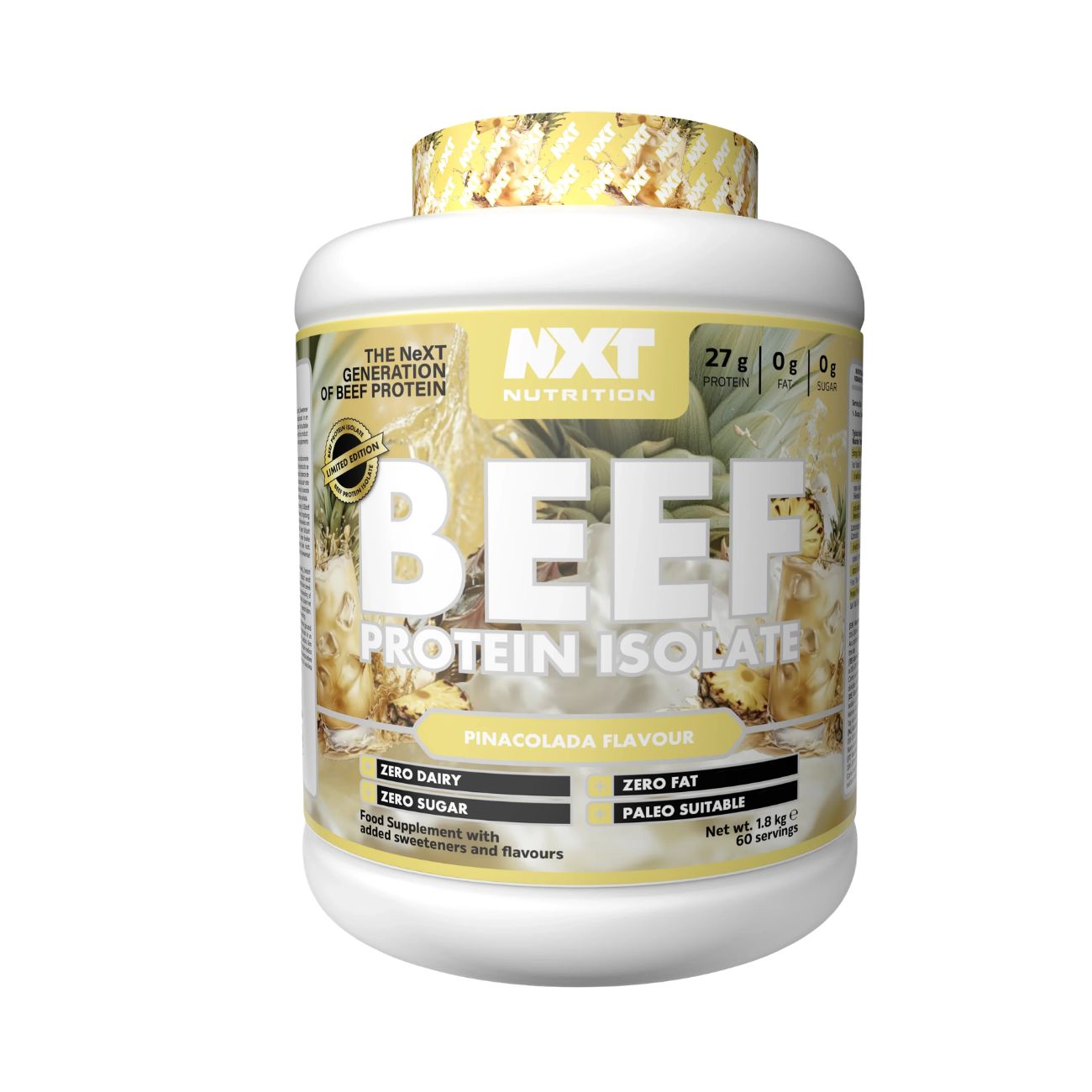 Beef Protein Isolate Pinacolada