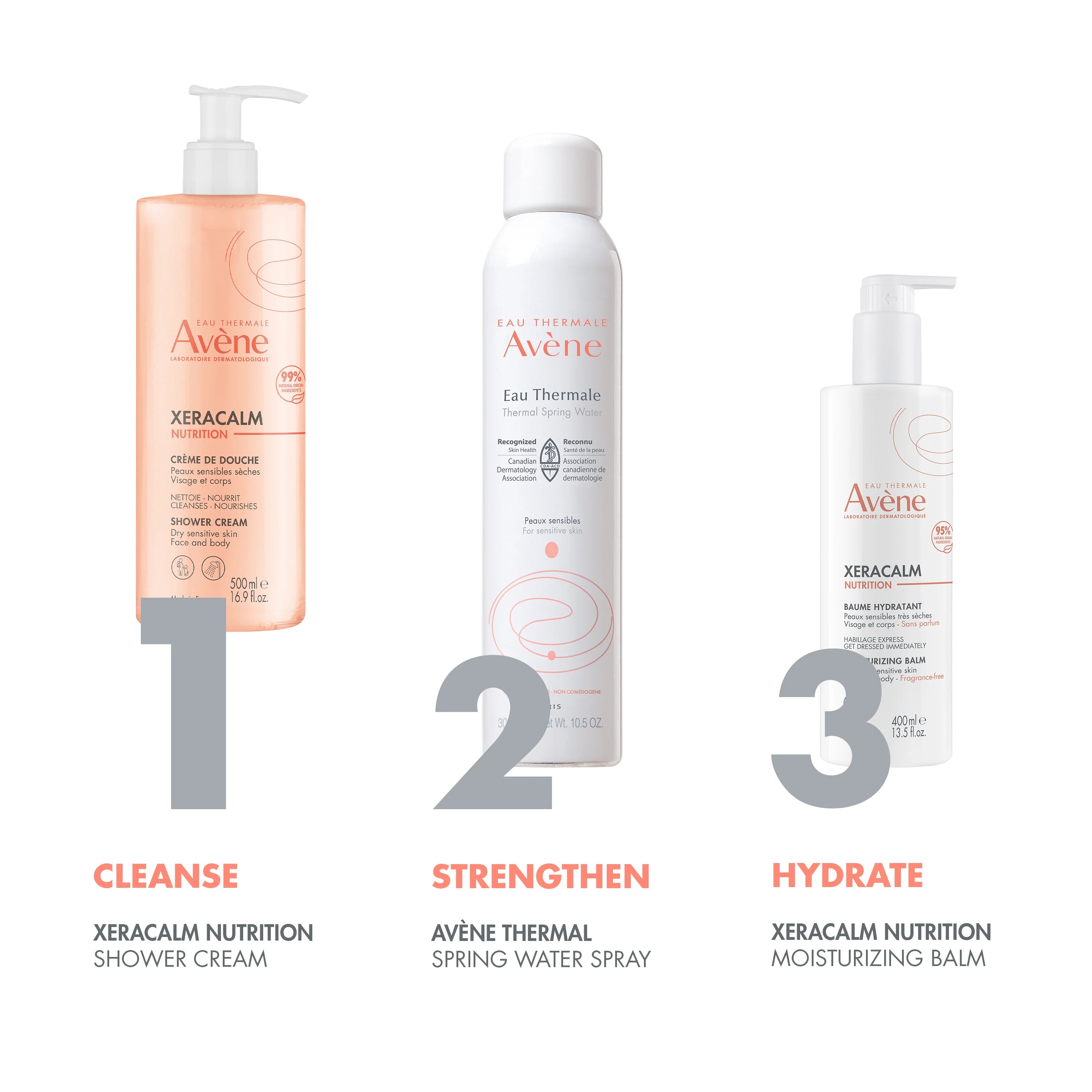 XeraCalm Nutrition Shower Cream - Dry Sensitive Skin