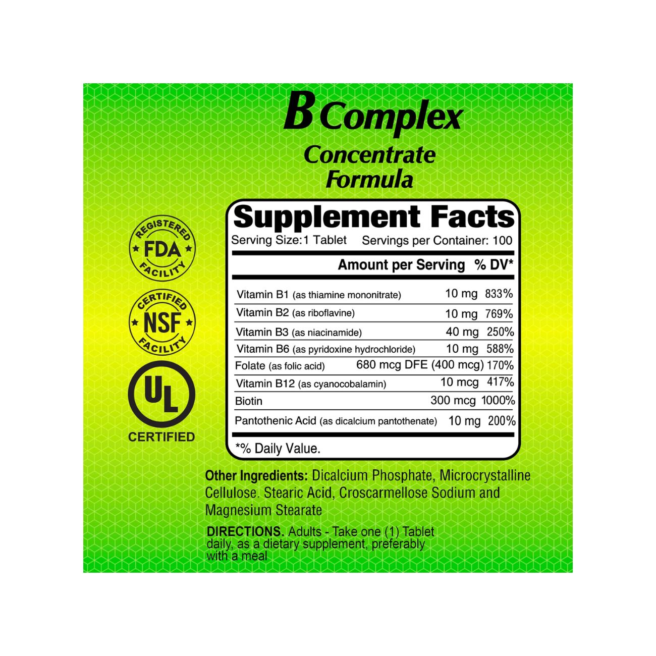 B-Complex Formula
