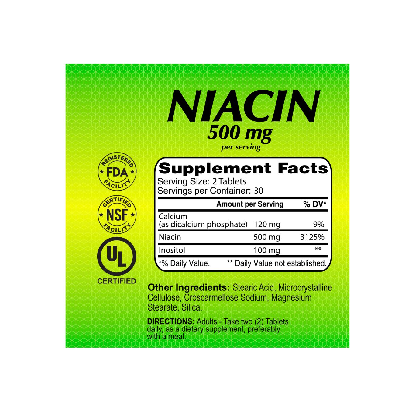 Alfa Niacin 500mg