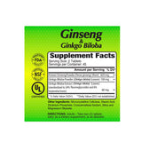 Ginseng Ginkgo Biloba