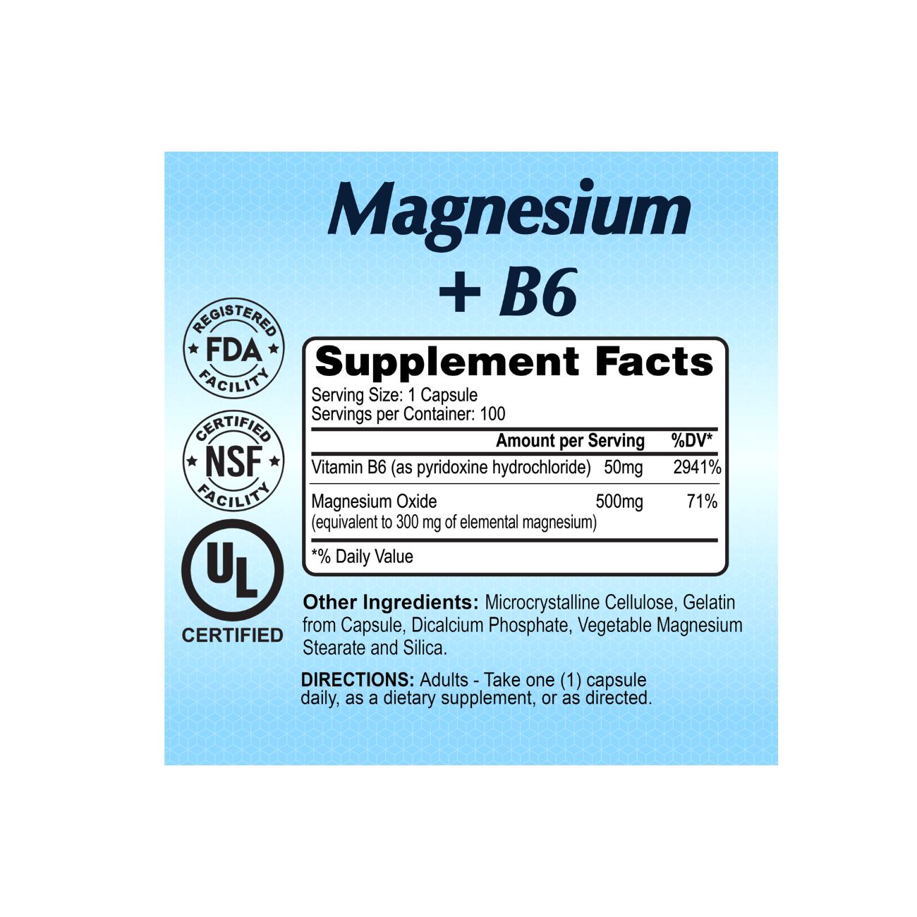 Alfa Magnesium + Vitamin B6