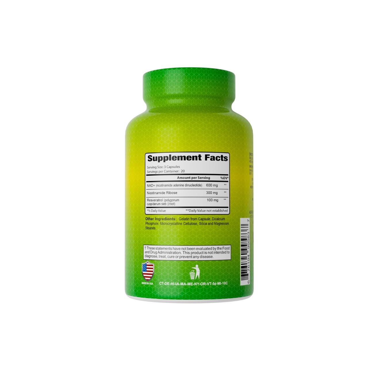 Folic NAD+ Resveratrol
