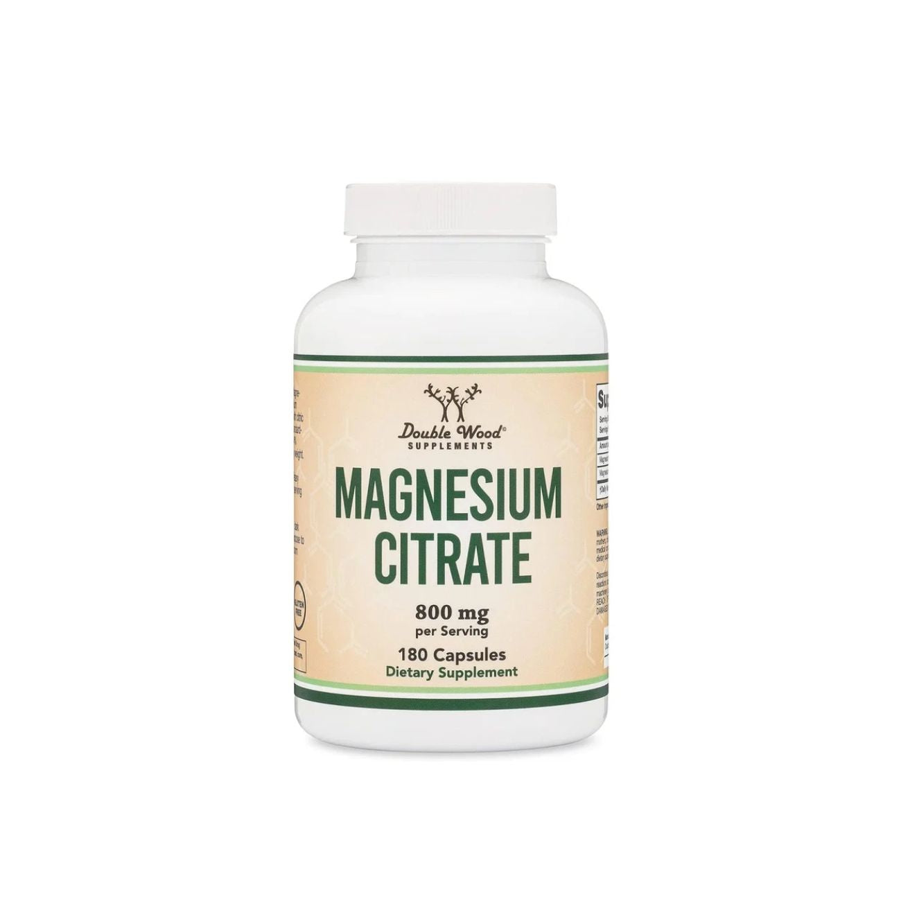 Double Wood Magnesium Citrate 800Mg