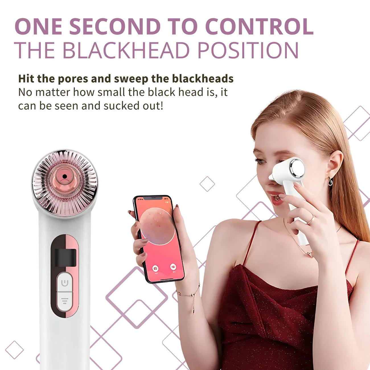 Blackhead Removal Camera Visual & Multifunctional Device