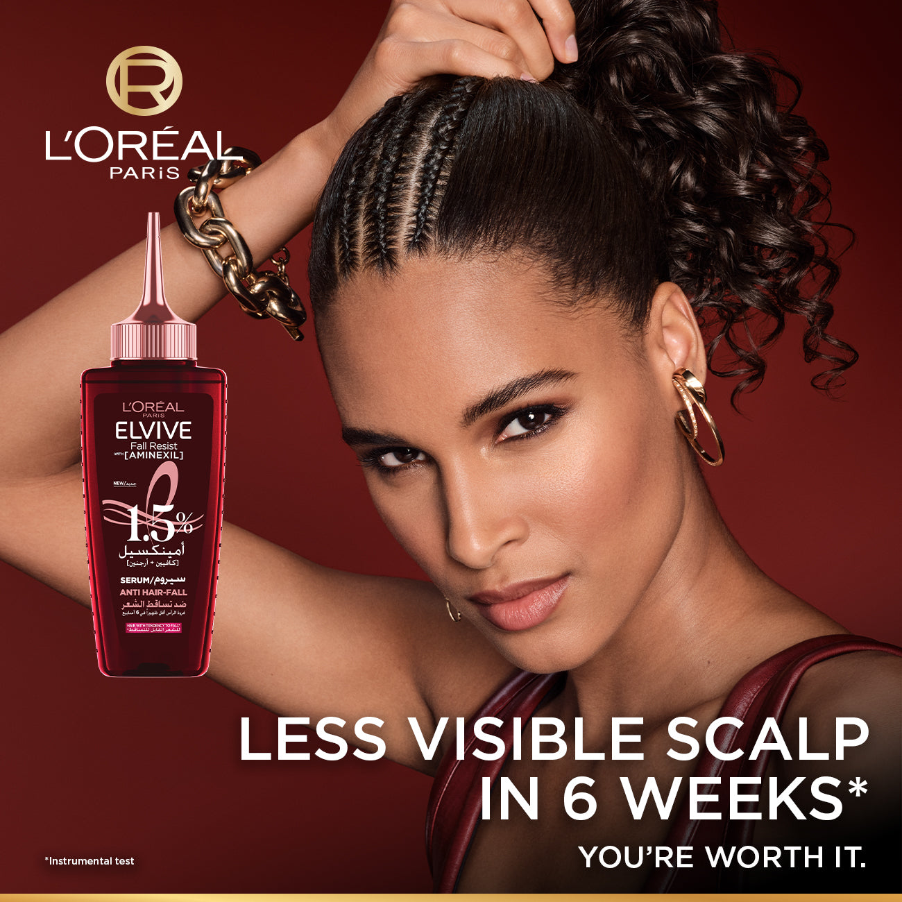 L'Oréal Paris Elvive Fall Resist Anti Hair-Fall Serum With Aminexil