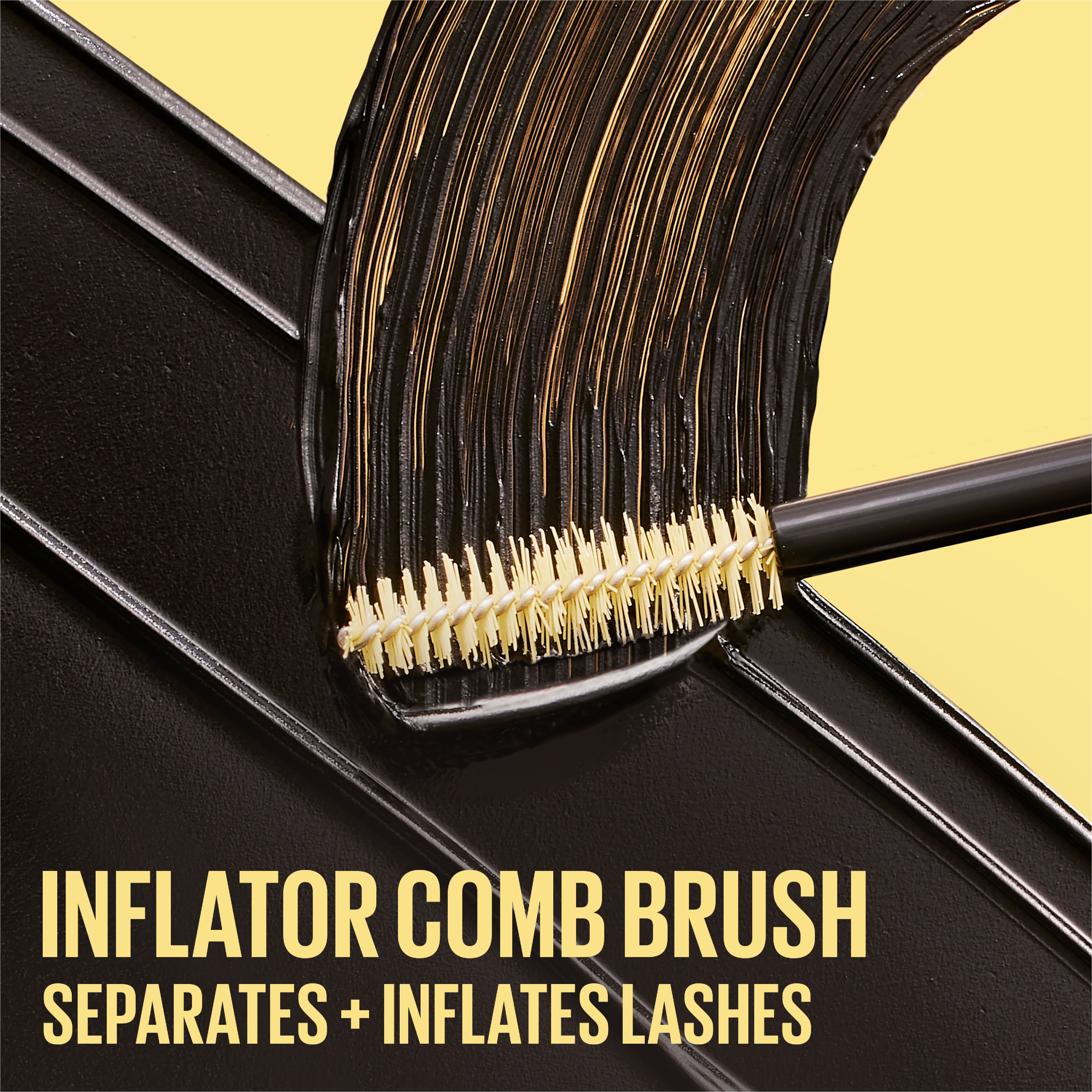 The Colossal Bubble Washable Mascara, Buildable Mascara Volume and Length Formula for Bold, Separated Lashes