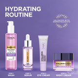 L’Oréal Paris, Hyaluron Expert, Replumping and Moisturizing Eye Cream, against Fine Lines, for Eye-Contour Replumping, with Hyaluronic Acid, 50 ml