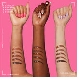 Micro Brow Pencil, Ultra-Fine, Dual-Ended, Precise Eyebrow Pencil with Retractable Tip and Spoolie Brush