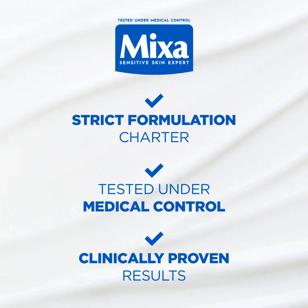 Mixa Panthenol Comfort Body Lotion - Anti-Scratching Cream - For Dry Skin, Atopy Prone Skin and Eczema