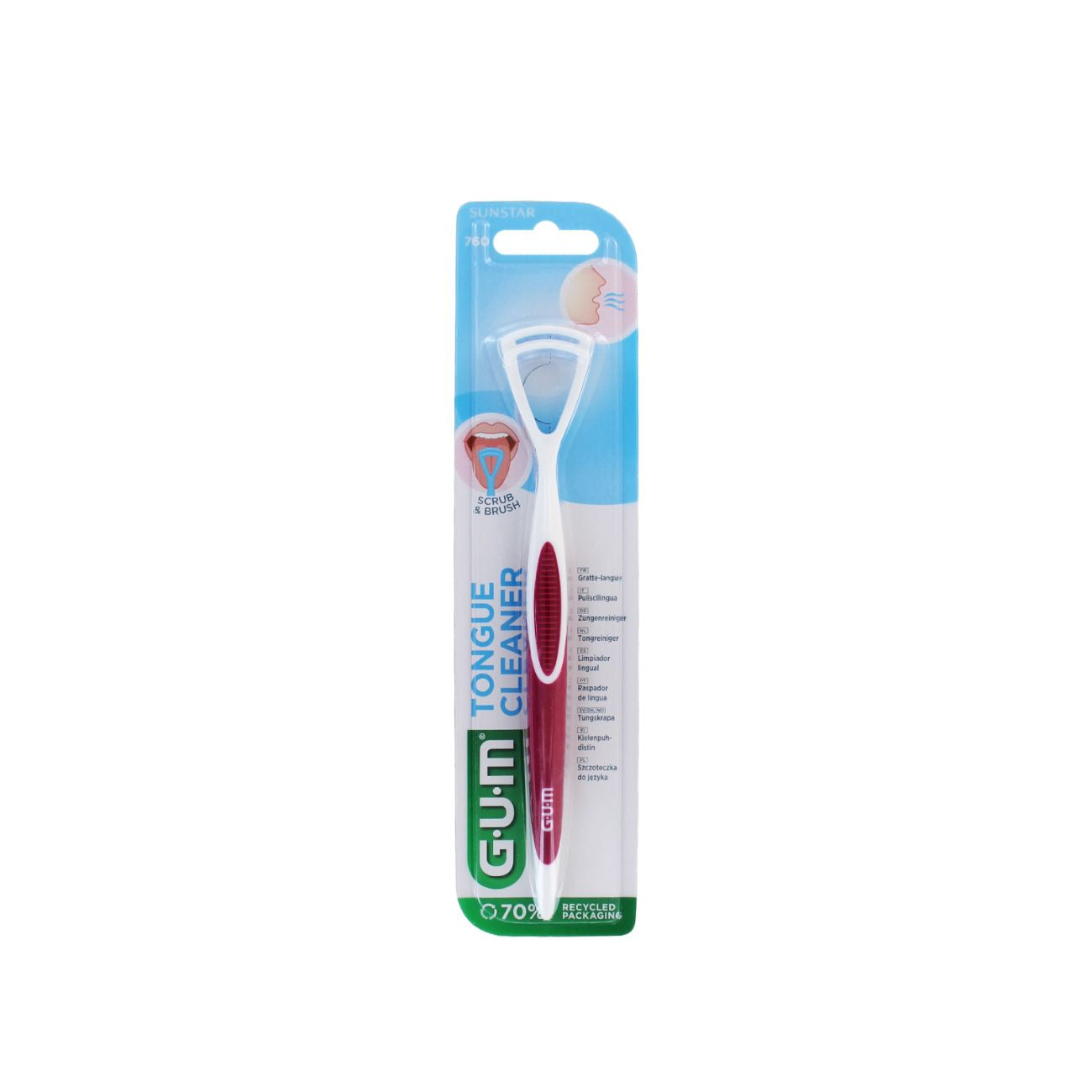 Brush 760 Tounge Cleaner Dual Action