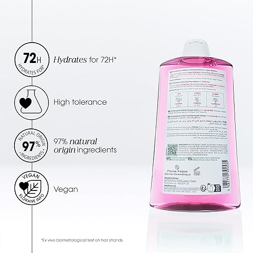 Klorane Prickly Pear Moisturizing Shampoo For Dehydrated, Dull Hair