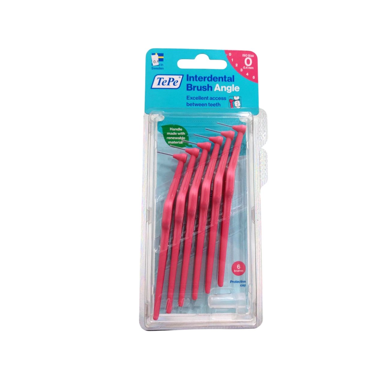 Interdental Brush 0.4mm S0 Pink