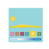 Interdental Brush 0.7mm S4 Yellow
