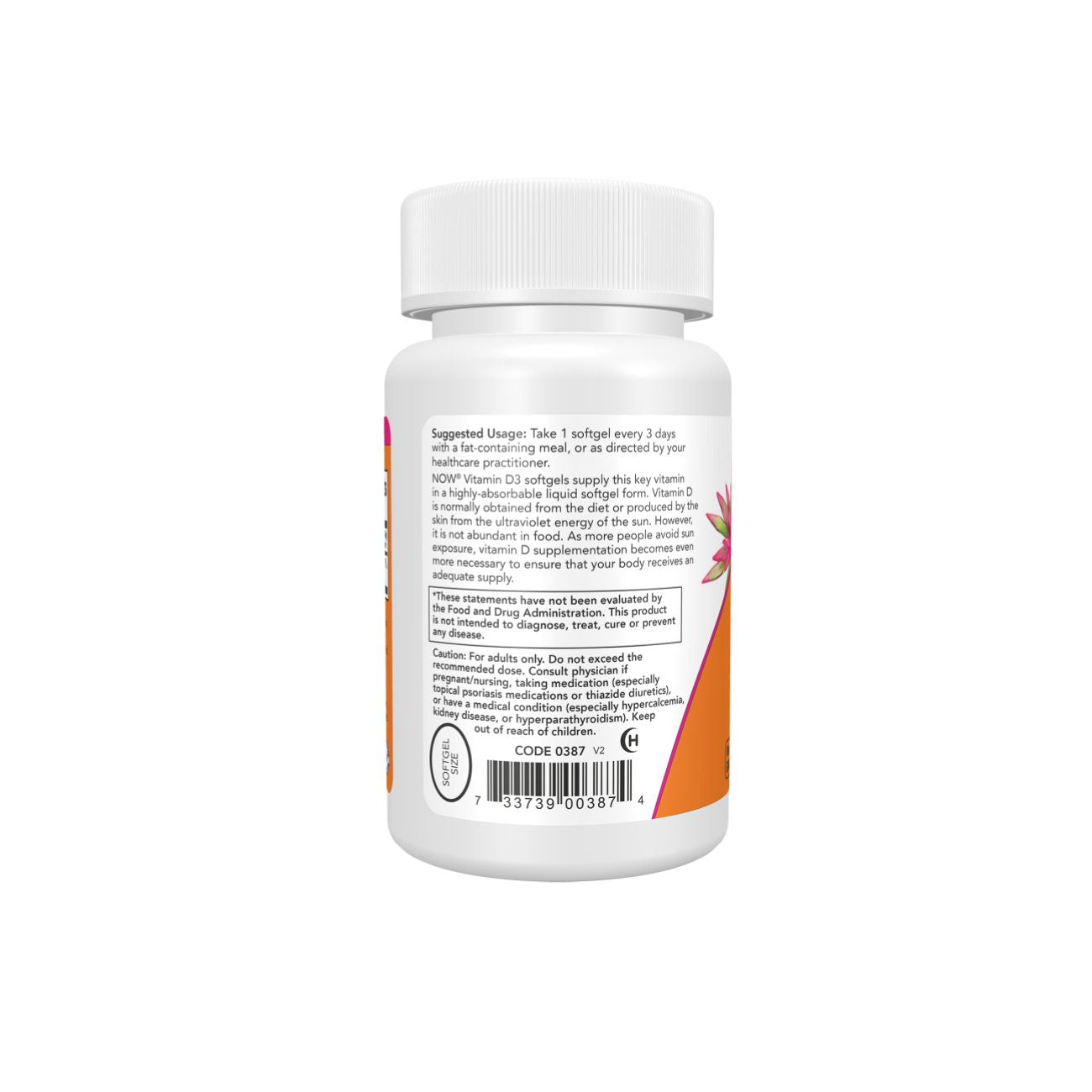 NOW Vitamin D3 1000 IU