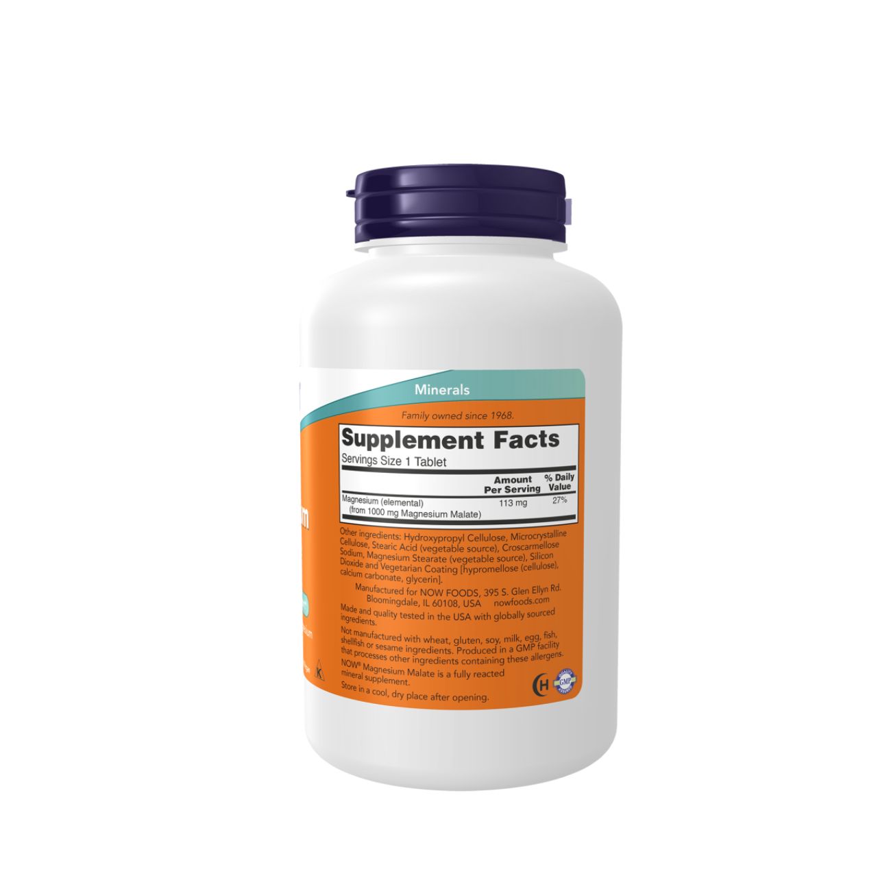 NOW Magnesium Malate 1000Mg