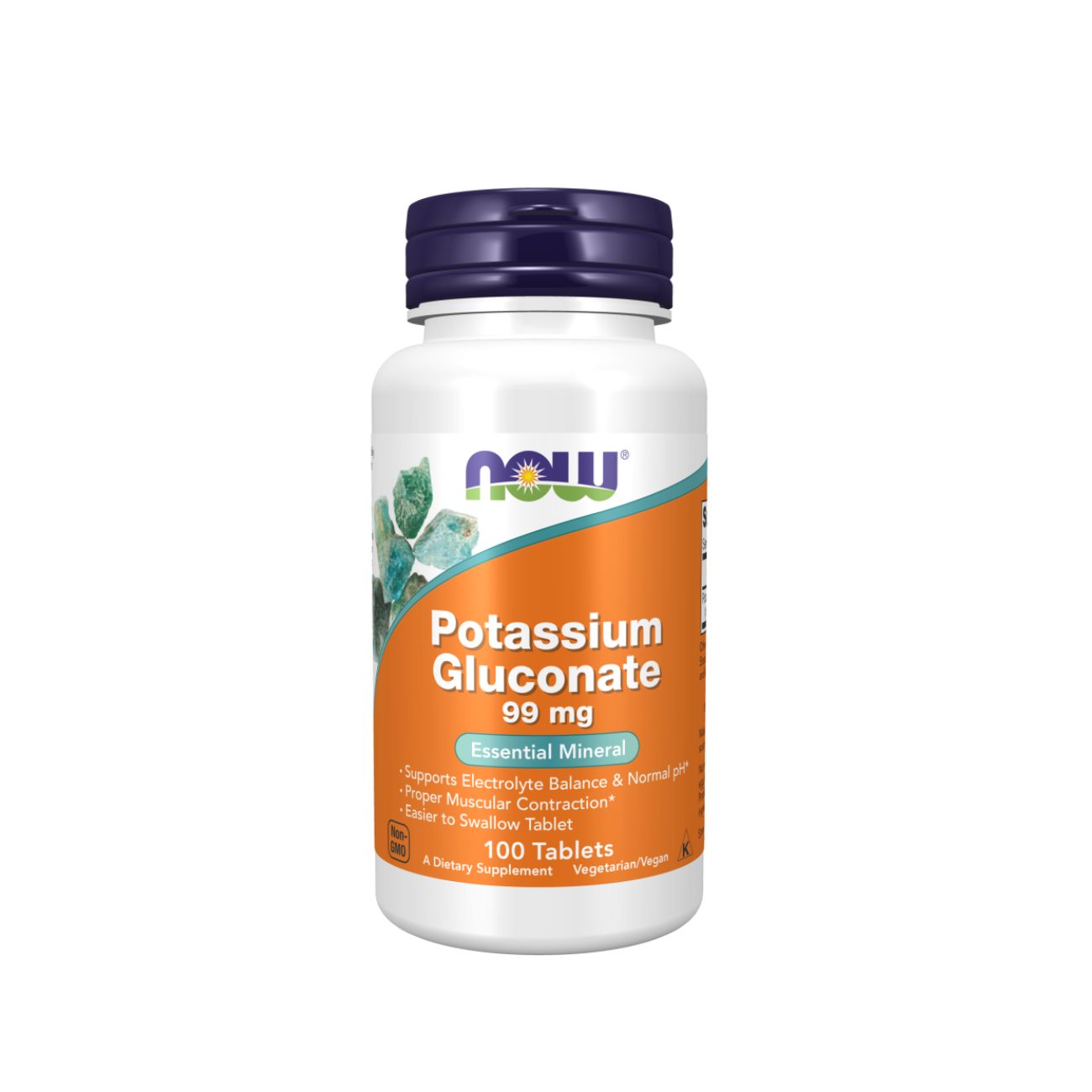 Now Potassium Gluconate 99Mg