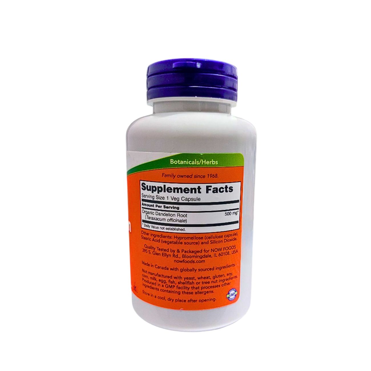 Dandelion Root 500 Mg