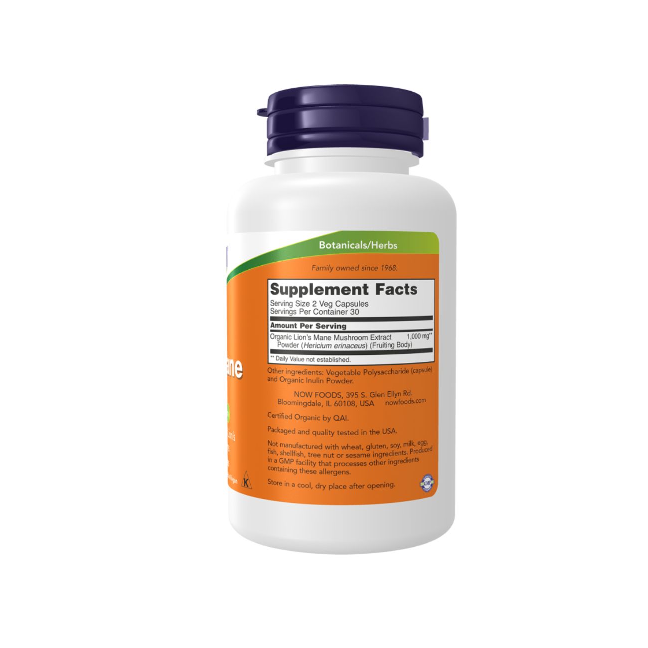 NOW Lion's Mane 500Mg