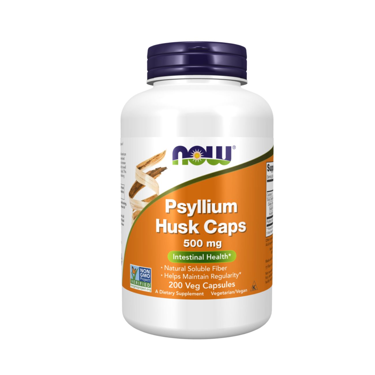 NOW Psyllium Husk 500 Mg