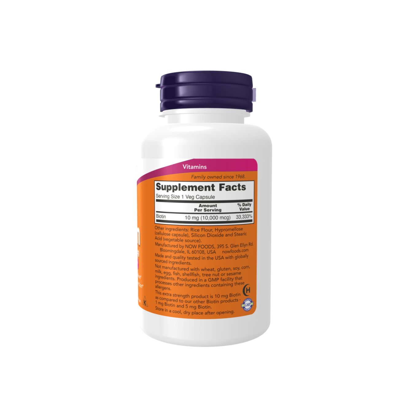 NOW Biotin 10000 Mcg