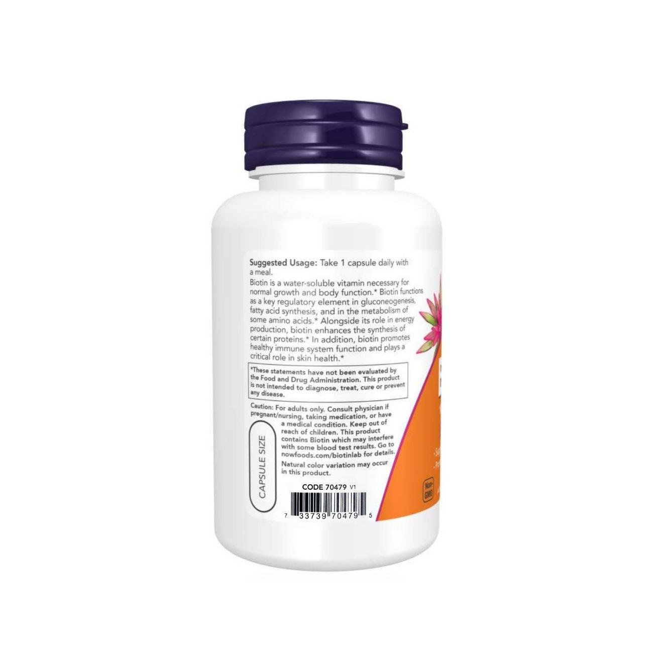 NOW Biotin 10000 Mcg