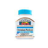 21st Century Chromium Picolinate 200 Mcg