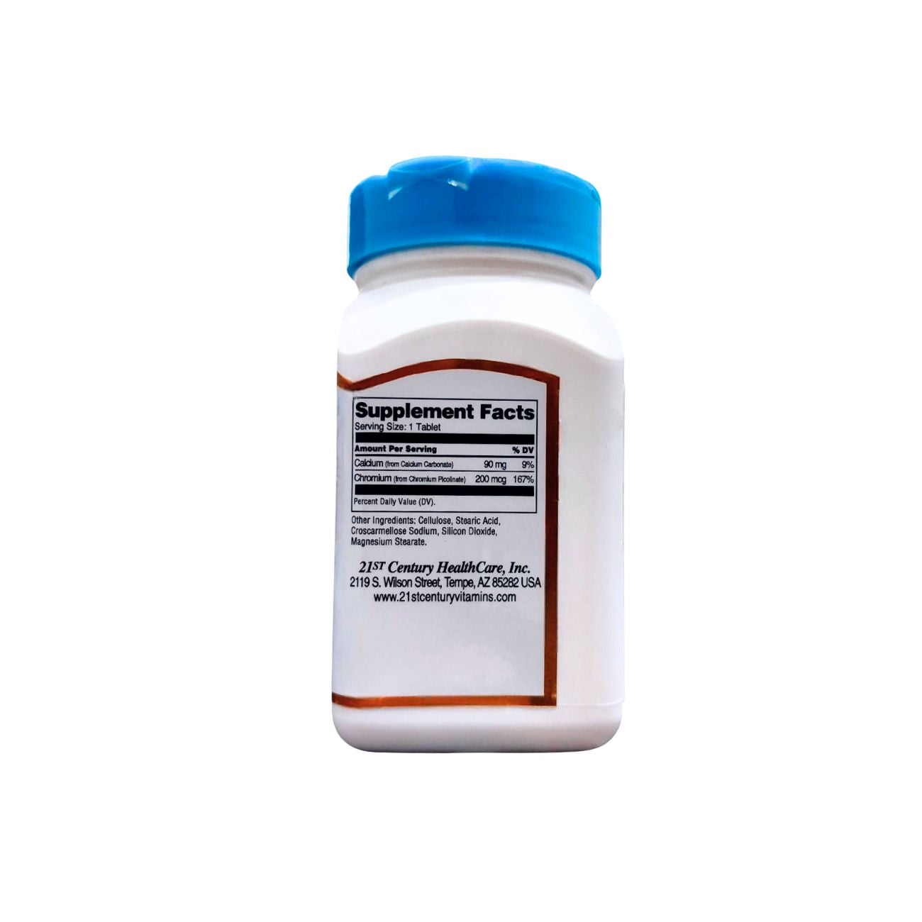 21st Century Chromium Picolinate 200 Mcg